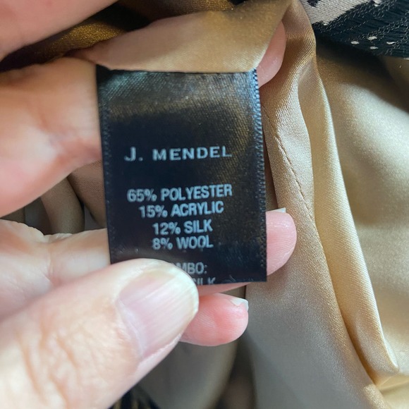 J Mendel Strapless Drape Waist Sheath‎ Dress Size 6 NWT - Picture 7 of 11